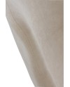 rocking-chair beige pieds métal et bascule en bois de hêtre