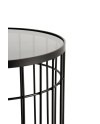 Ensemble de 2 tables d’appoint en métal
