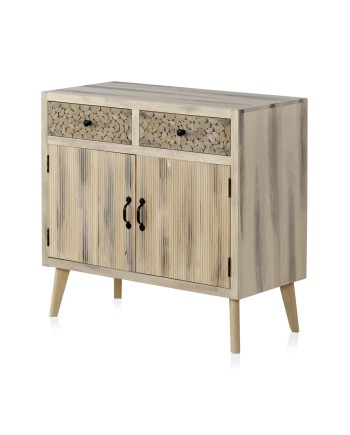 Commode 2 tiroirs et 2 portes