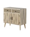 Commode 2 tiroirs et 2 portes