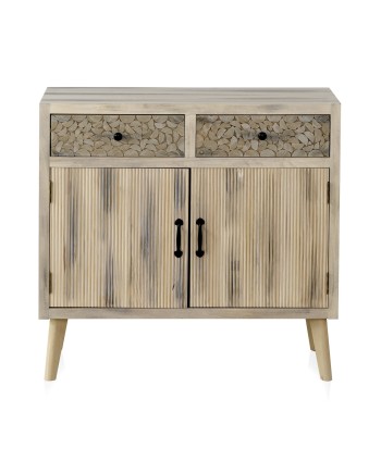 Commode 2 tiroirs et 2 portes