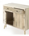 Commode 2 tiroirs et 2 portes