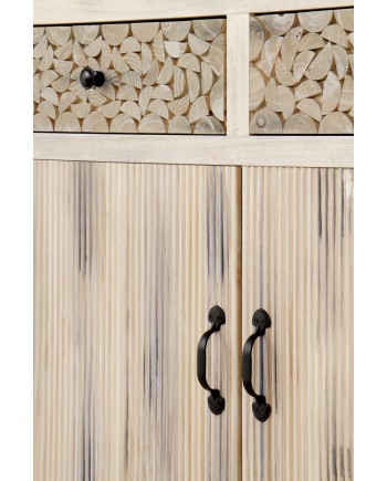 Commode 2 tiroirs et 2 portes