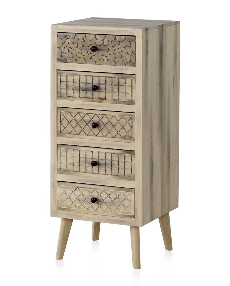 Chiffonnier 5 tiroirs