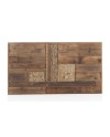 cabezal frontis madera recuperada natural 110 x60