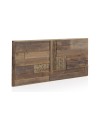cabezal frontis madera recuperada natural 145 x60