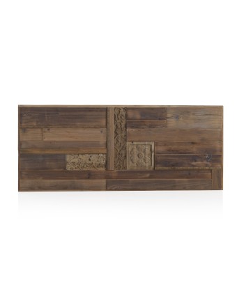 cabezal frontis madera recuperada natural 145 x60