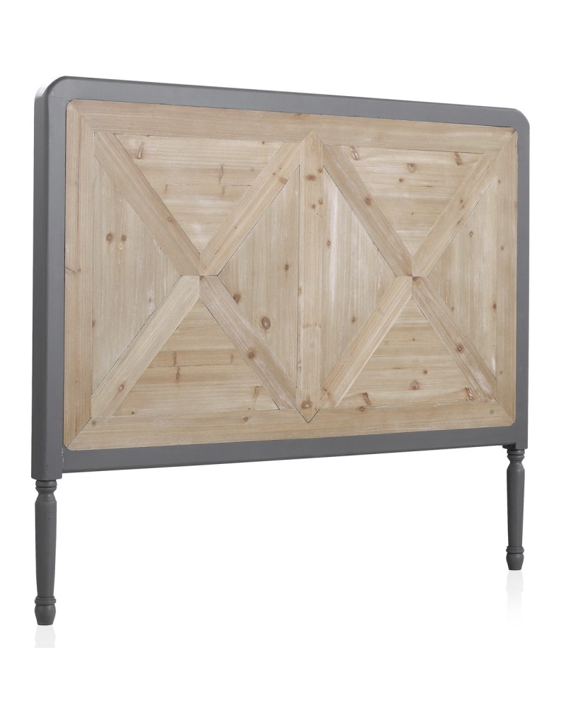 tête de lit bicolore 145x120