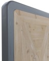 tête de lit bicolore 145x120
