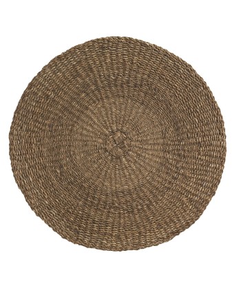 alfombra algas marinas natural 100 cm diámetro