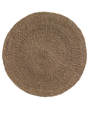 tapete algas marinhas natural 150 cm diâmetro