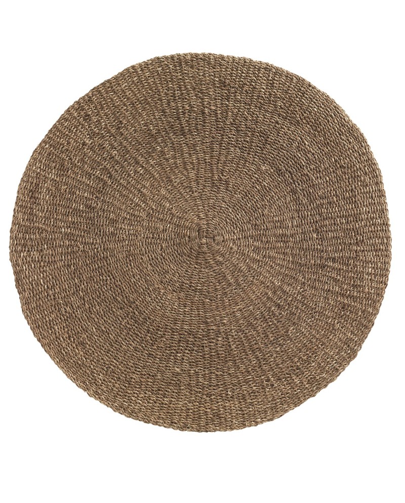 tapete algas marinhas natural 150 cm diâmetro