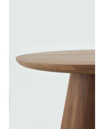 Mesa, Madera, Natural, Redonda, Comedor