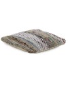 coussin jute,coton et polyester 45x45 cm