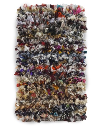 tapis coton et polyester 60x120 cm