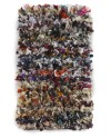 tapis coton et polyester 60x120 cm