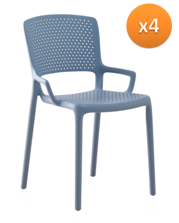 Pack 4 chaises