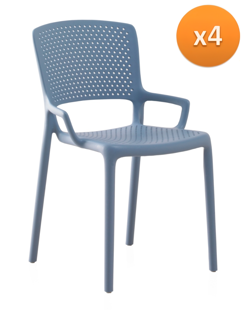 Pack 4 chaises