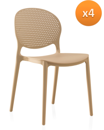 Pack 4 chaises