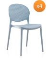 Pack 4 chaises