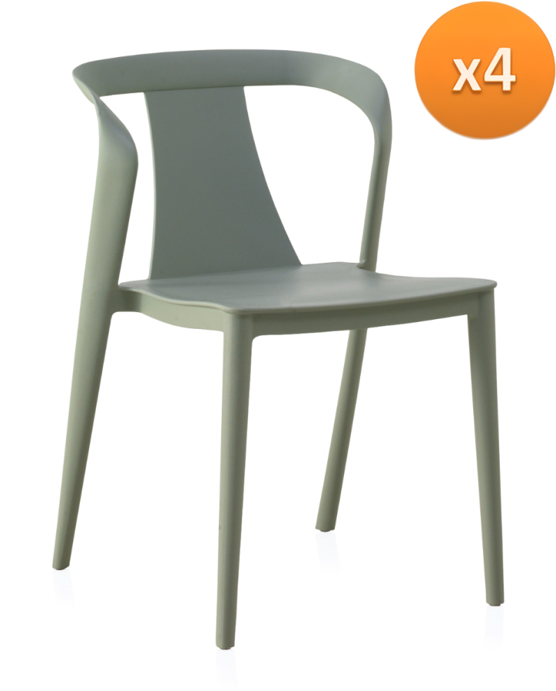 Pack 4 chaises