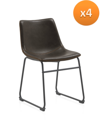 Pack 4 chaises