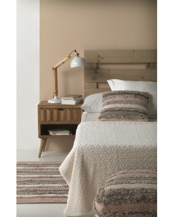 coussin coton et polyester 45x45 cm