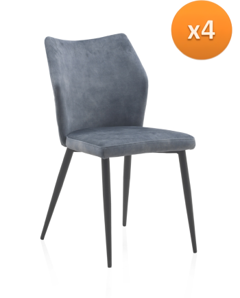Pack 4 chaises