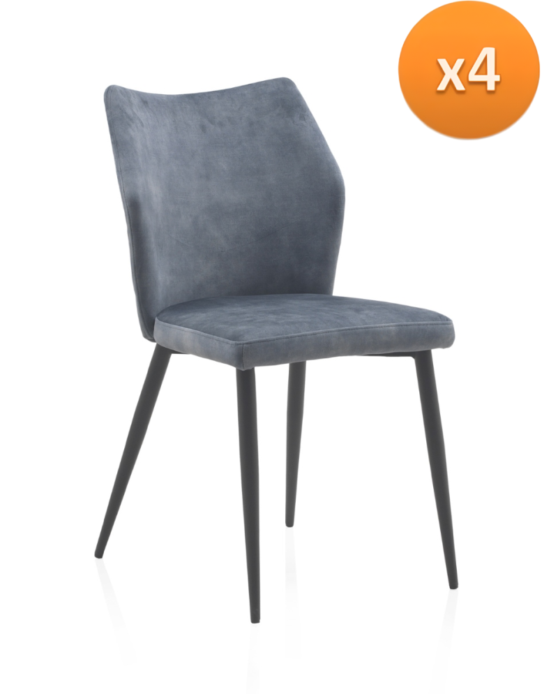 Pack 4 chaises