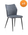 Pack 4 chaises