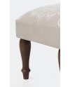 Pouf tapissé