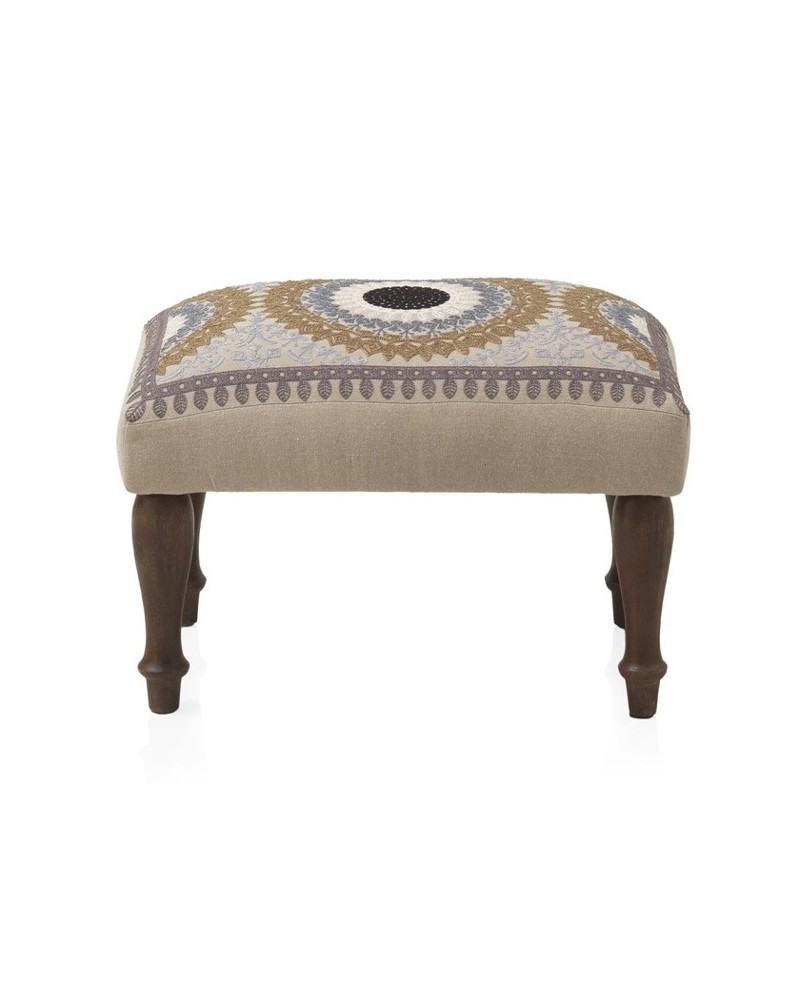 Pouf tapissé