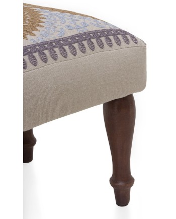 Pouf tapissé