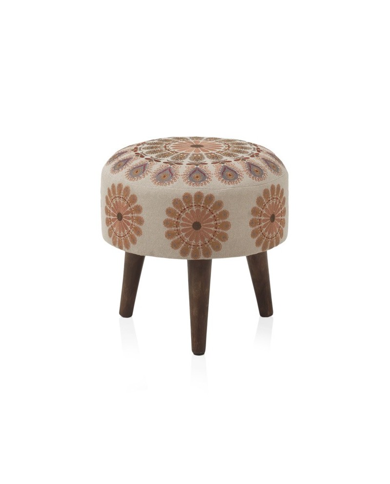 Pouf tapissé