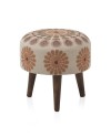 Pouf tapissé