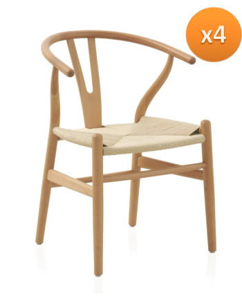 Pack 4 fauteuils