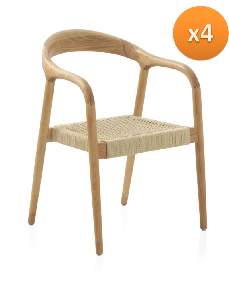 Pack 4 fauteuils