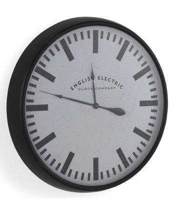 horloge métallique