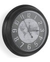horloge métallique