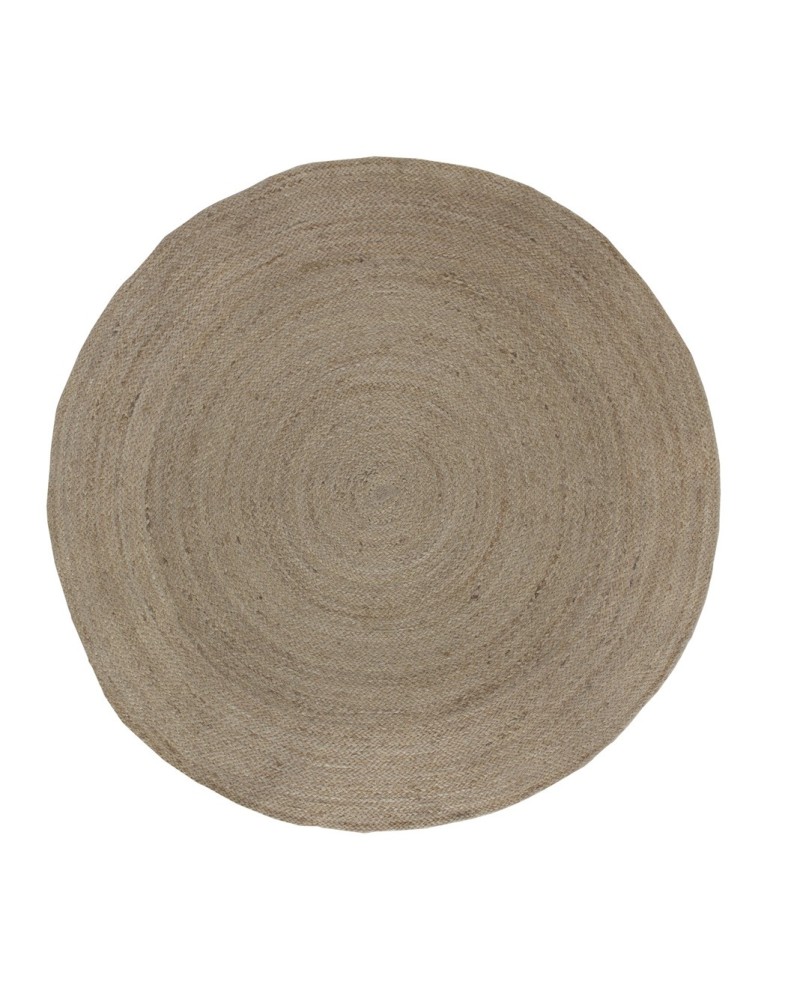 alfombra jute natural 150 cm diámetro
