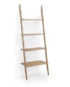 etagere sur mur en bois naturel