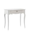 console madeira branco