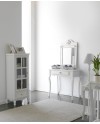 console madeira branco