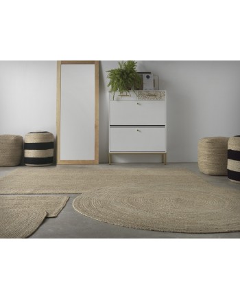 alfombra jute natural 180x120 cm