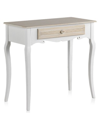 console 1 tiroir en bois