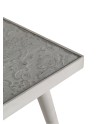 table d'apoint en bois decores plateau verre