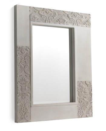 miroir en bois decore 80x100