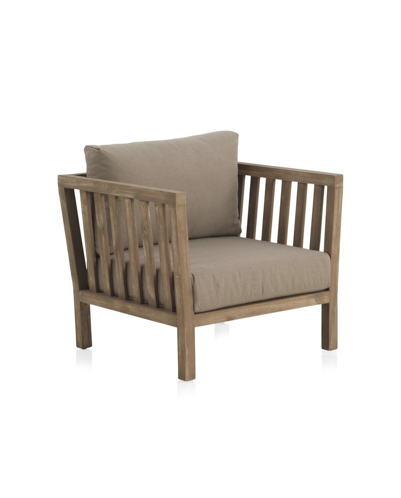 Fauteuil, Legno