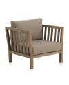 Fauteuil, Legno