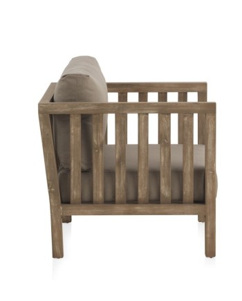 Fauteuil, Legno